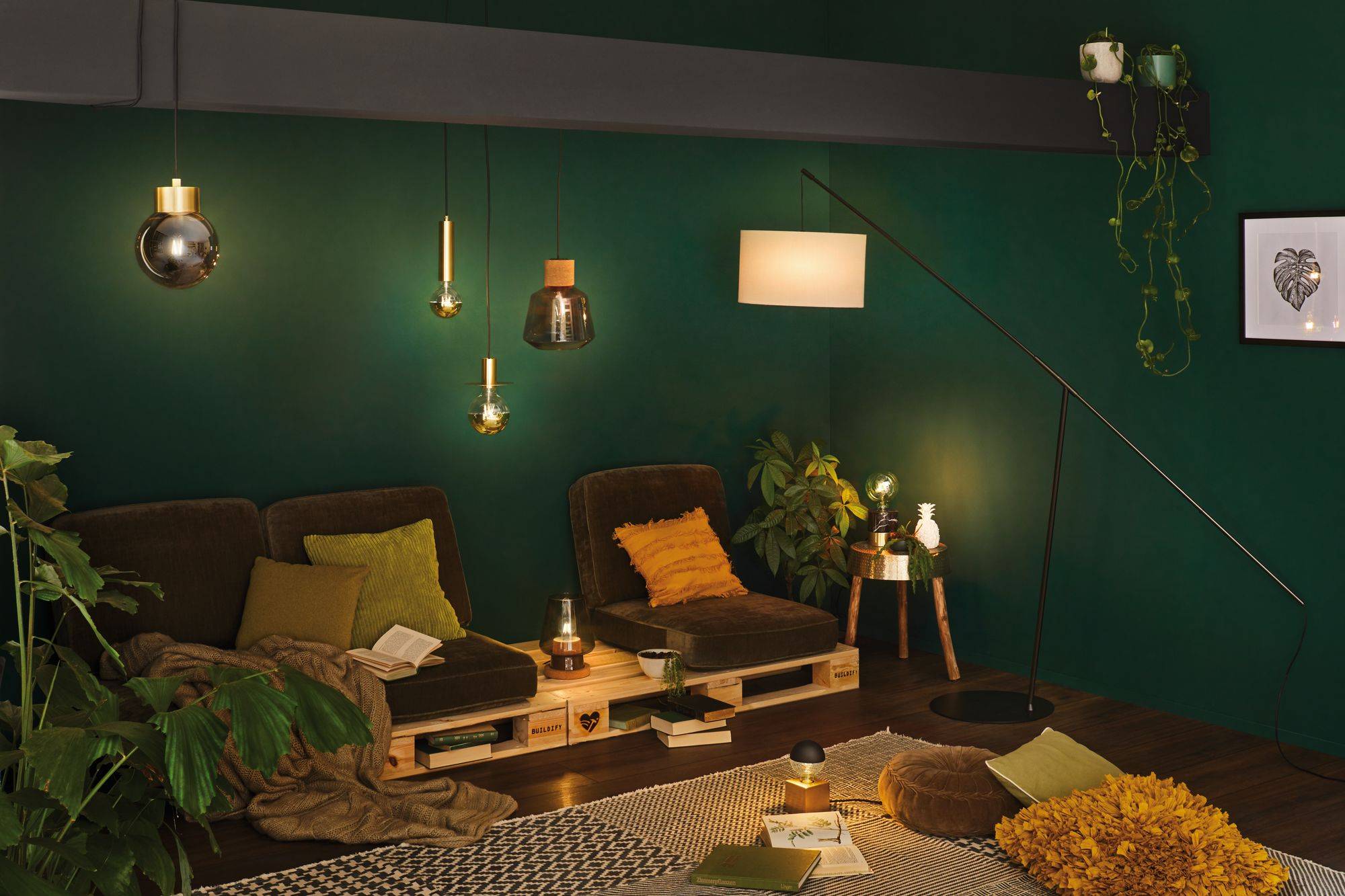 Paulmann Vala 79742 Tischlampe LED E27 20W Schwarz, Marmor, Messing