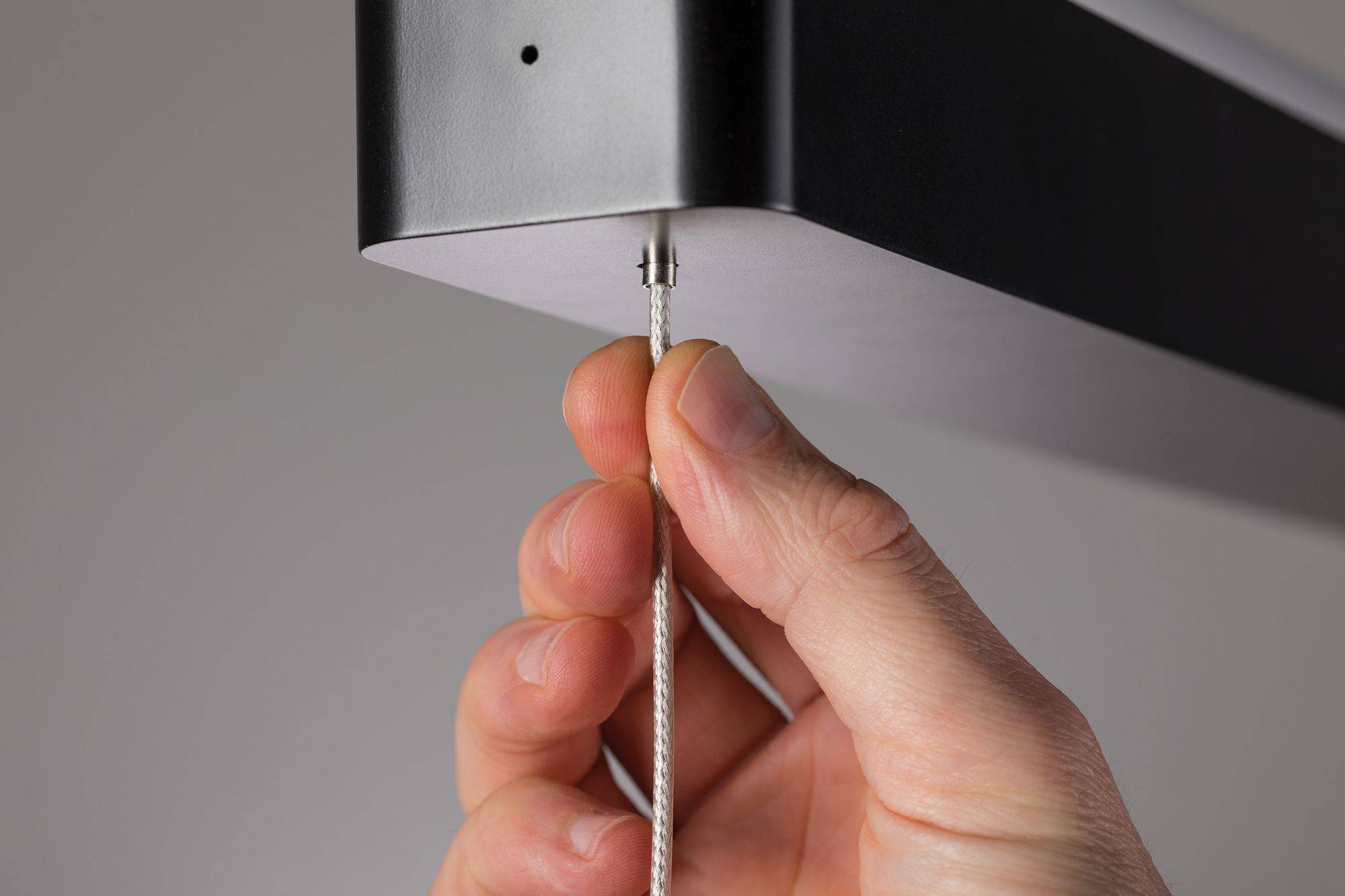 Paulmann Lento 79693 LED-Pendelleuchte LED LED fest eingebaut 37W Schwarz (glänzend)