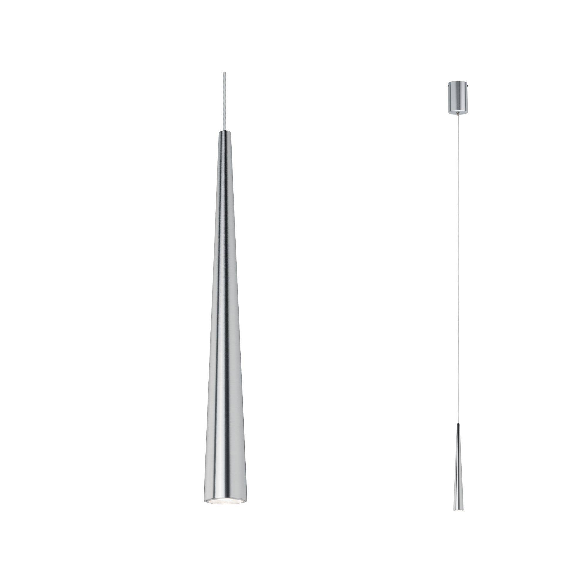 Paulmann Gutta 70929 LED-Pendelleuchte LED LED fest eingebaut 7W Aluminium (gebürstet)