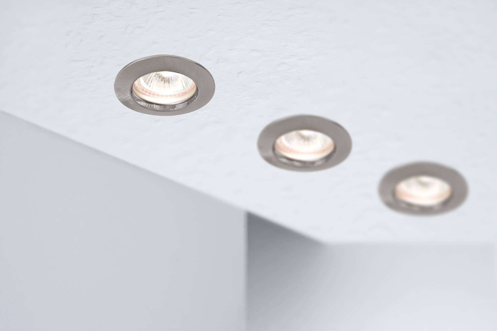 Paulmann Premium Line Bad-Einbauleuchte LED GU10 50 W IP44 Eisen (gebürstet)