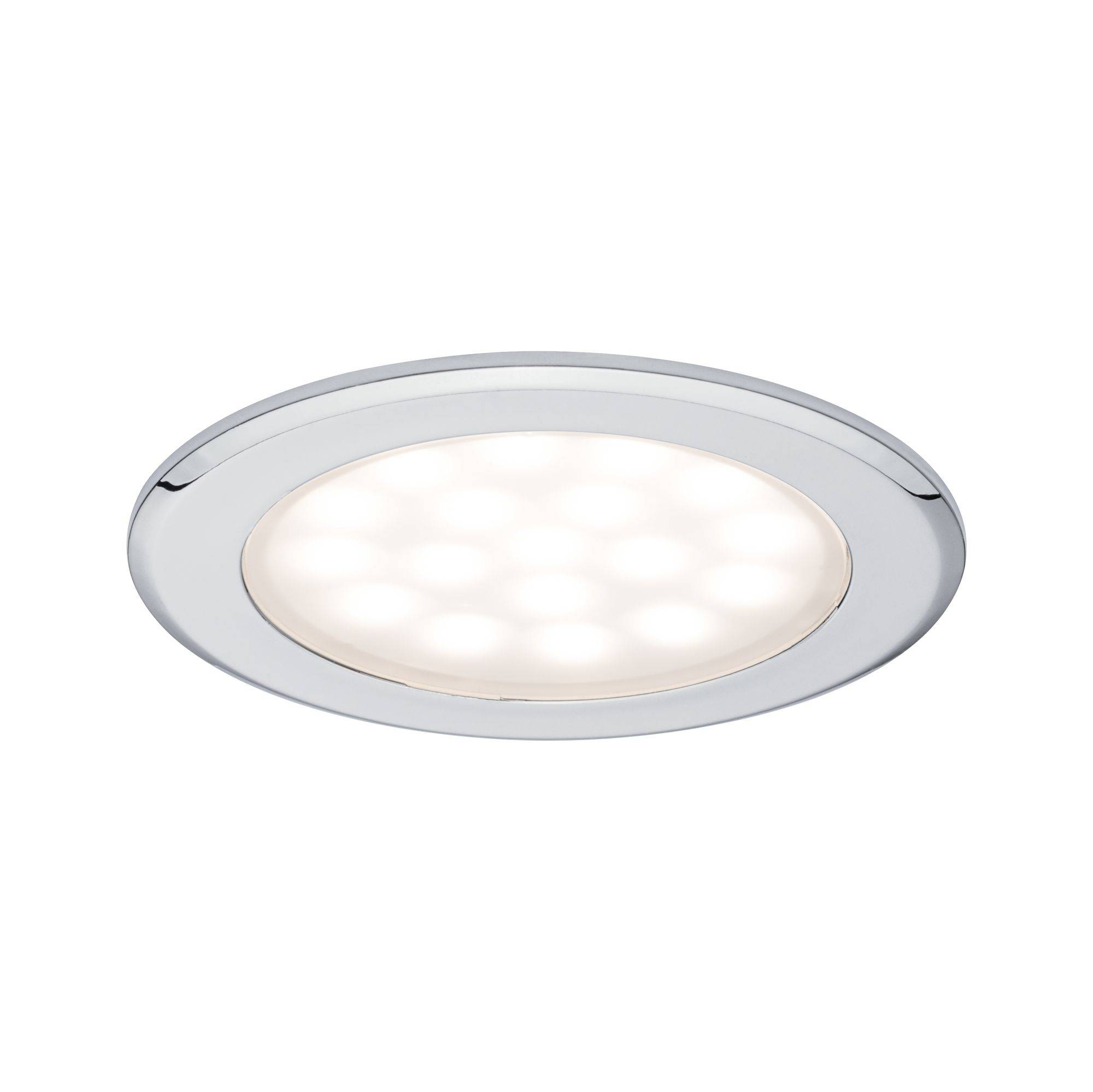 Paulmann 99920 LED-Einbauleuchte 2er Set LED LED fest eingebaut 5W Chrom (glänzend)