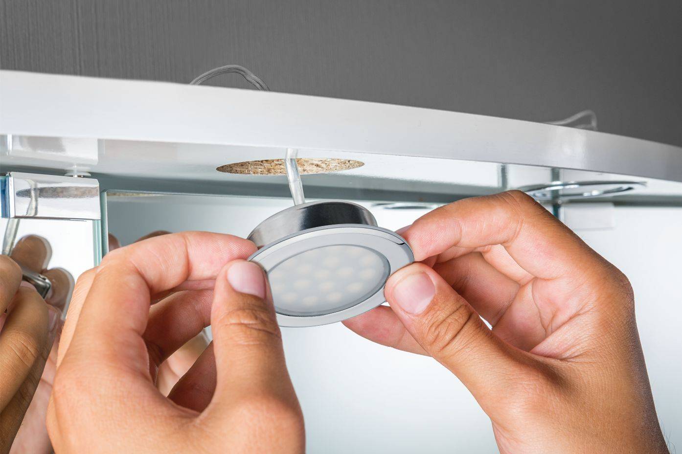 Paulmann 99920 LED-Einbauleuchte 2er Set LED LED fest eingebaut 5W Chrom (glänzend)