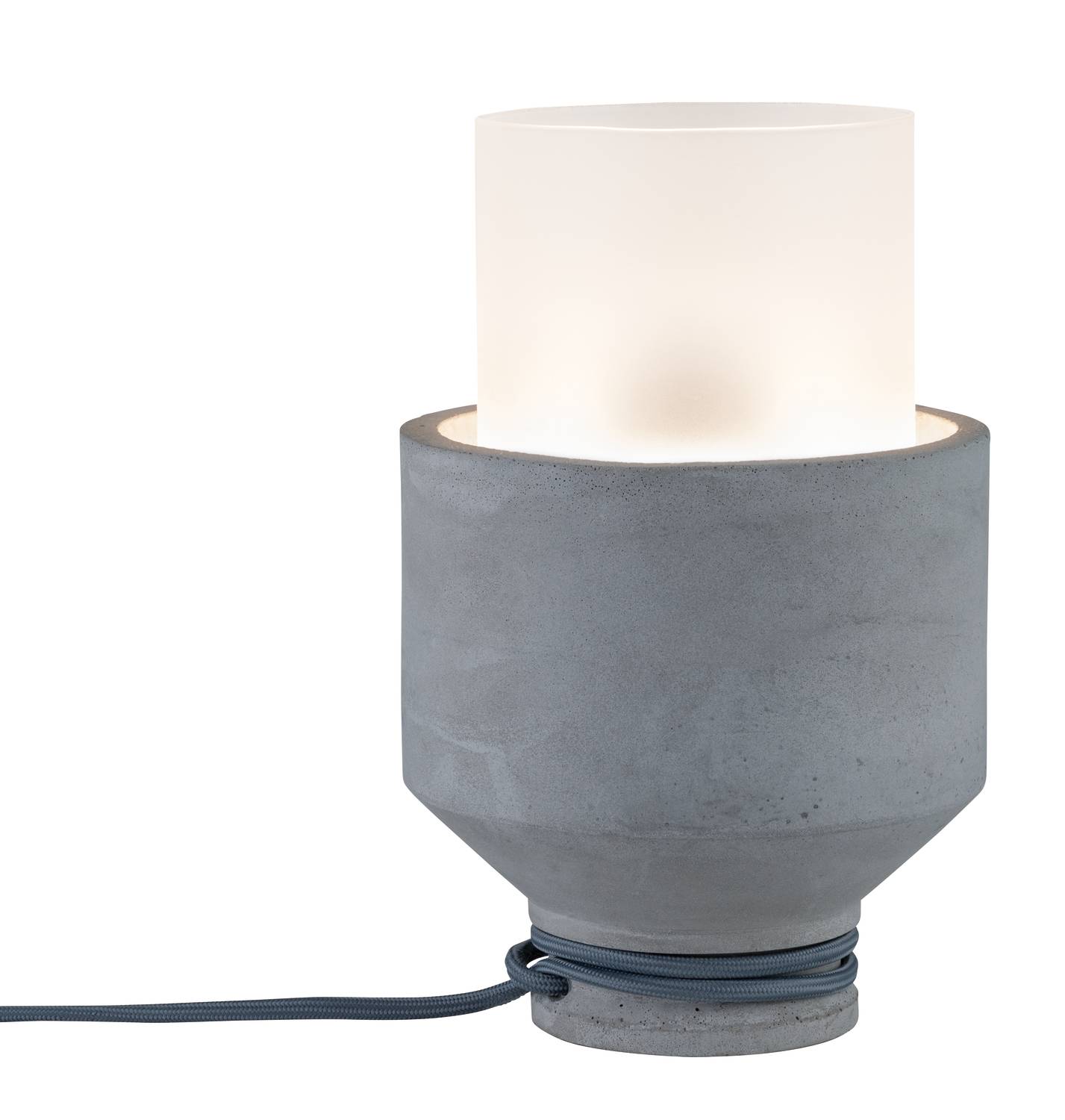 Paulmann Neordic Helin 79619 Tischlampe LED E27 20 W Beton-Grau, Satin