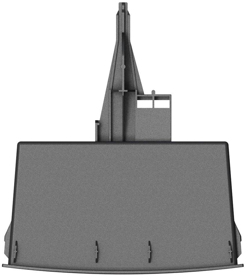 Inbay Induktions-Ladeschale Passend für Modell (Auto): Citroen Berlingo, Citroen C2, Citroen C3, Citroen Jumpy III, Fiat Scudo, Peugeot 207, Peugeot