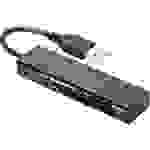 Ednet Externer Speicherkartenleser USB 2.0 Schwarz
