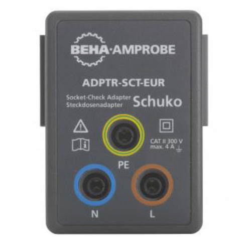 Beha Amprobe 4854899 ADPTR-SCT-EUR Adapter Steckdosenprüfadapter ADPTR-SCT-EUR 1 St.
