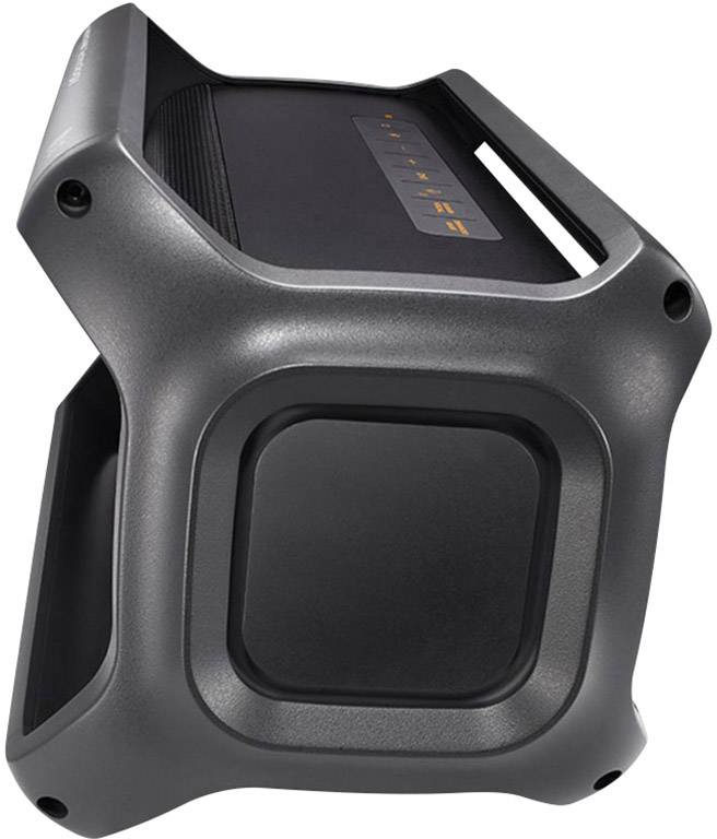 LG Electronics PK7 Bluetooth® Lautsprecher Freisprechfunktion, Outdoor, spritzwassergeschützt, AUX Schwarz