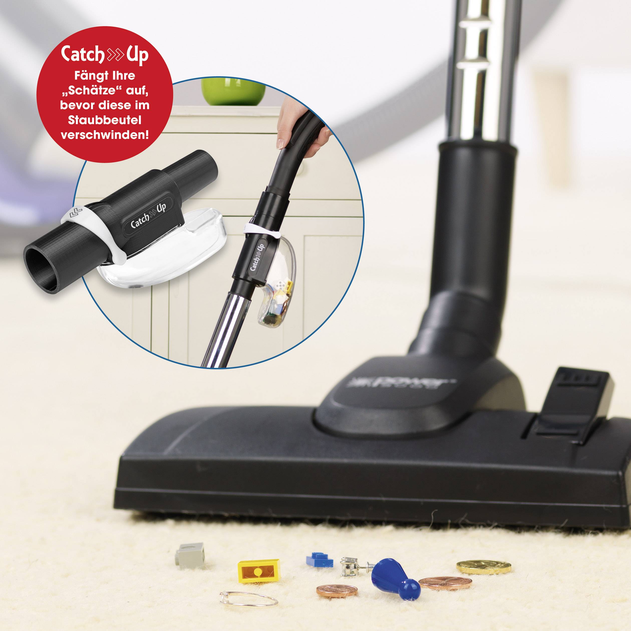 CatchUp 0523 Staubsauger-Teleskoprohr-Zubehör