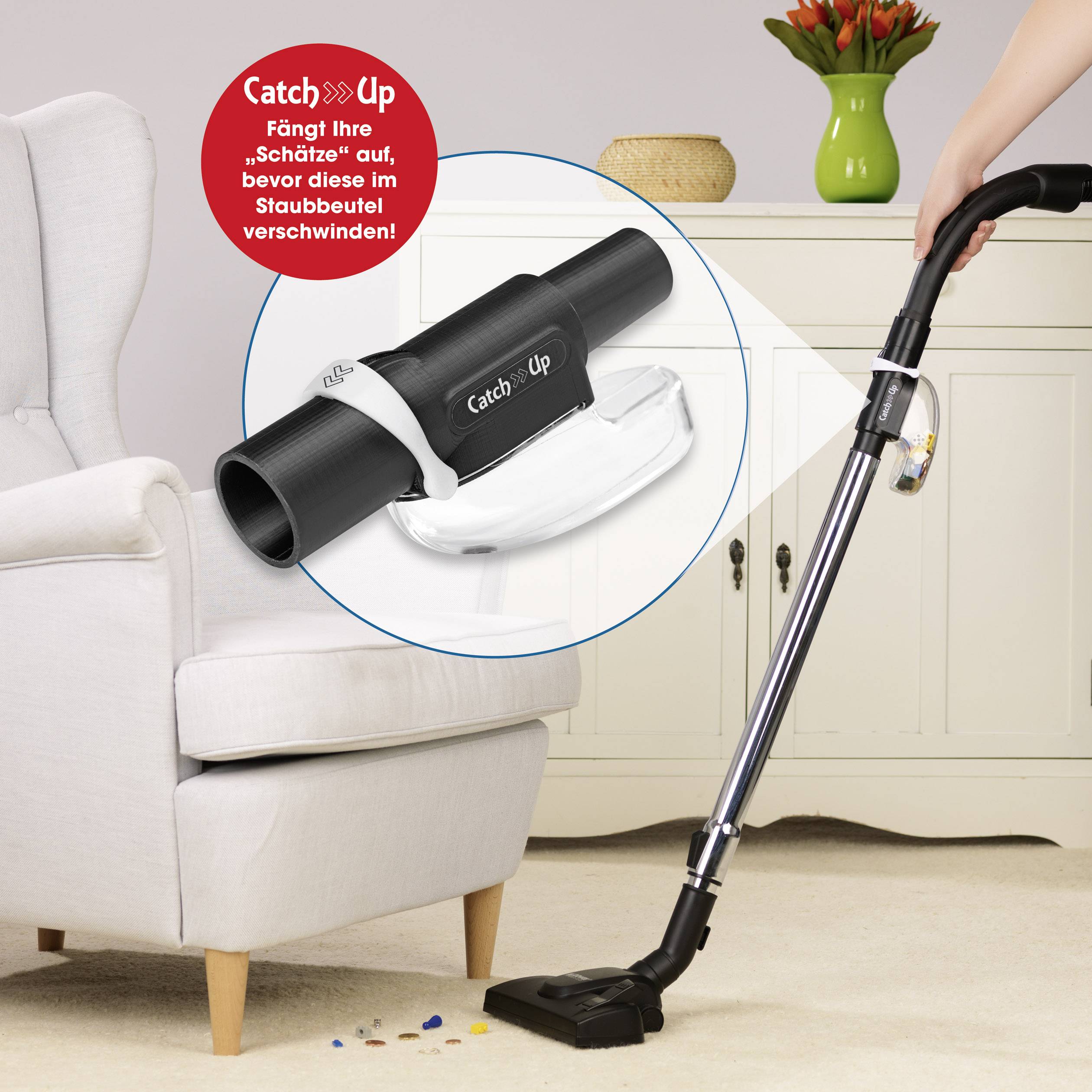 CatchUp 0523 Staubsauger-Teleskoprohr-Zubehör