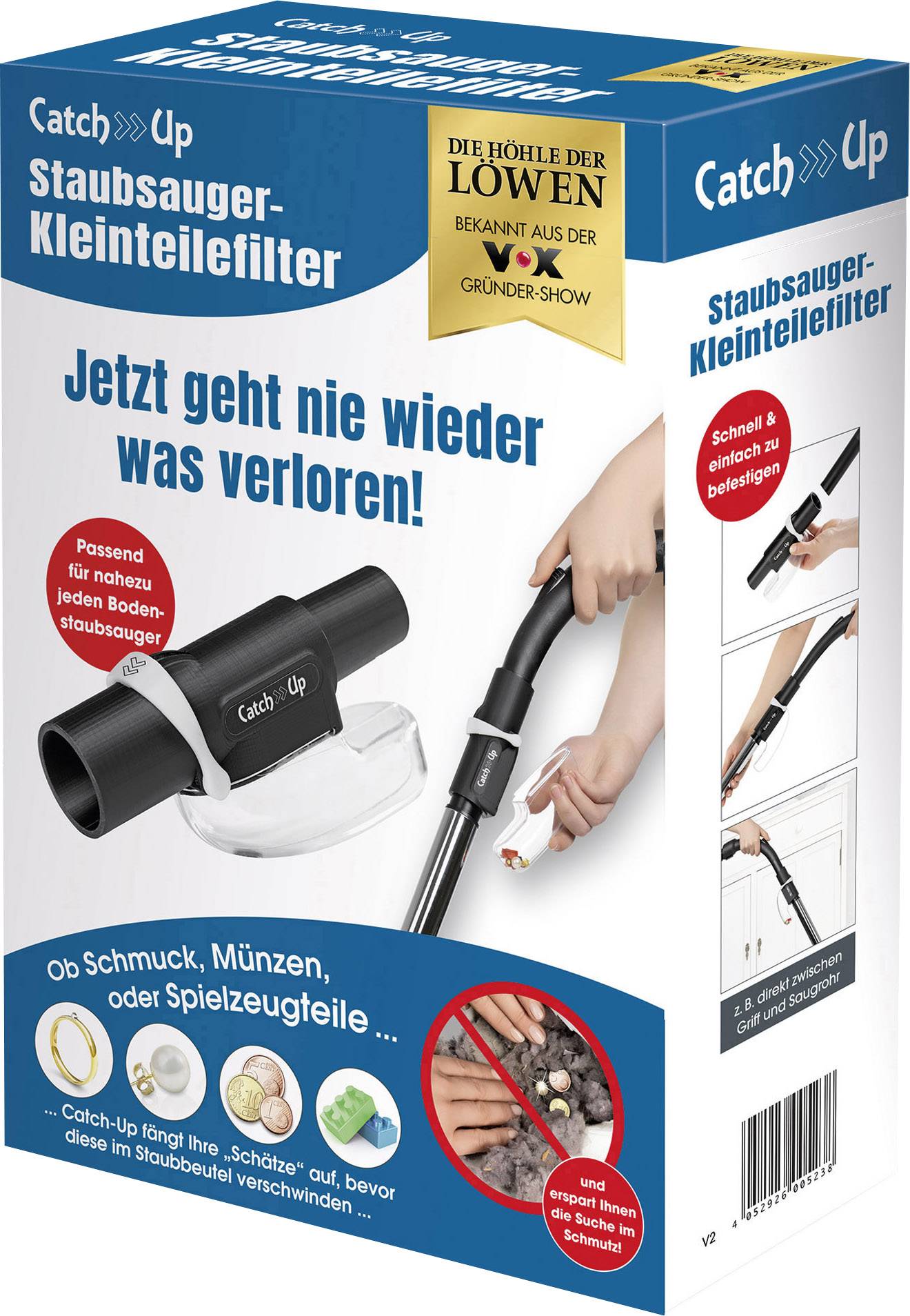 CatchUp 0523 Staubsauger-Teleskoprohr-Zubehör