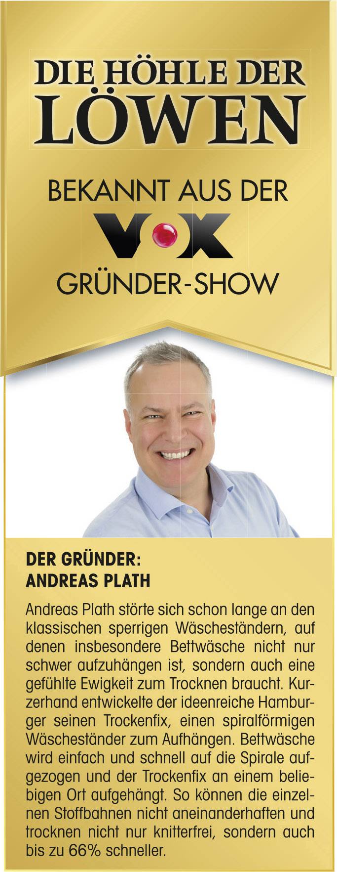 Trockenfix Trockenbügel 1 St. Weiß