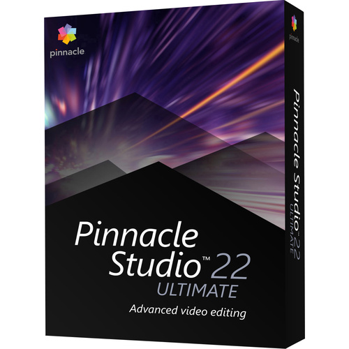 Pinnacle Studio 22 Ultimate Vollversion, 1 Lizenz Windows Bildbearbeitung, Videobearbeitung