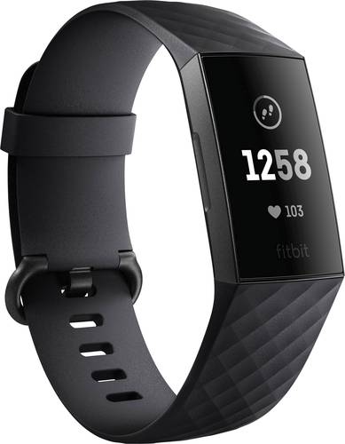 FitBit Charge 3 Fitness-Tracker Schwarz