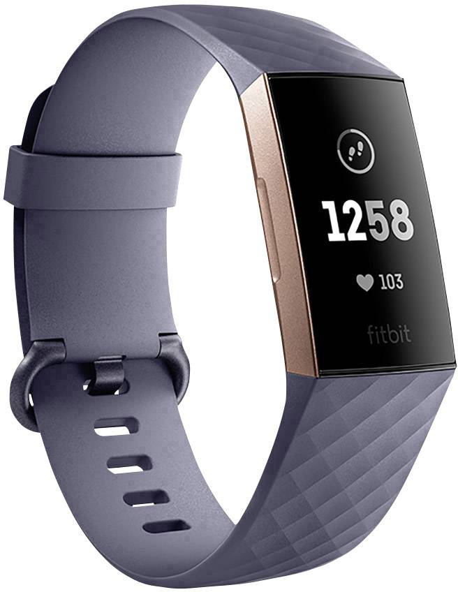 FitBit Charge 3 Fitness-Tracker Blau-Grau