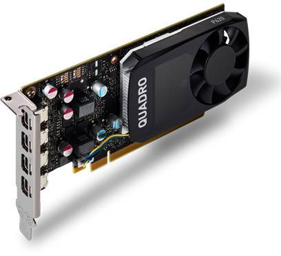 PNY Workstation-Grafikkarte Nvidia Quadro P620  2 GB GDDR5-RAM PCIe x16  Mini DisplayPort Low Profile