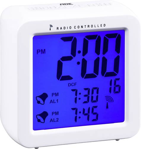 CK 1701 Funk Wecker Weiß
