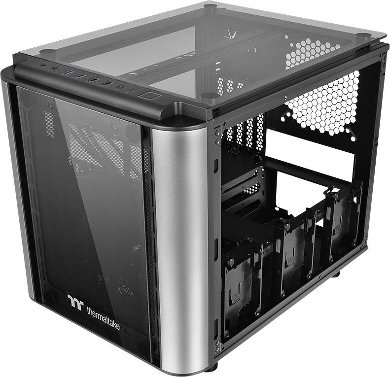 Thermaltake Level 20VT MiniTower PCGehäuse Schwarz 1 vorinstallierter