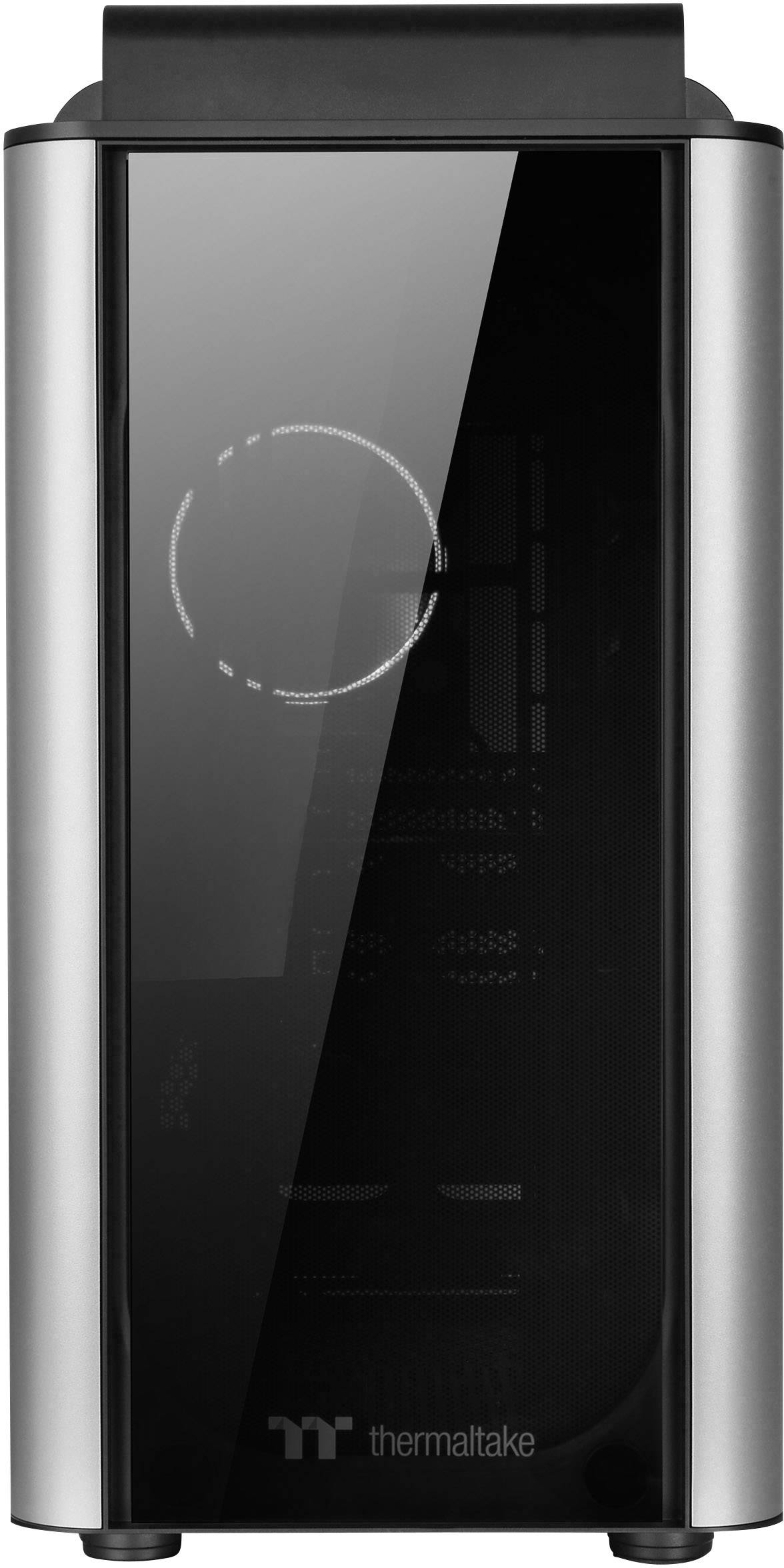 Thermaltake Level 20GT Full Tower PC-Gehäuse Schwarz 1 Vorinstallierter LED Lüfter, LCS Kompatibel, Seitenfenster, Staubfilter