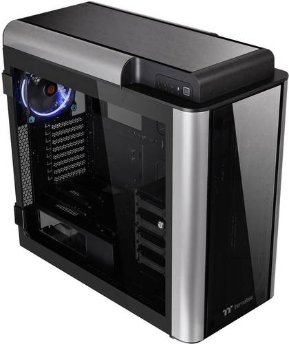Thermaltake Level 20GT Full Tower PC-Gehäuse Schwarz 1 Vorinstallierter LED Lüfter, LCS Kompatibel