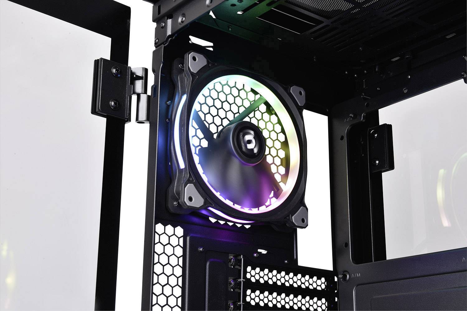 Thermaltake Level 20GT RGB Plus Full Tower PC-Gehäuse Schwarz 3 Vorinstallierte LED Lüfter, LCS Kompatibel, Seitenfenster