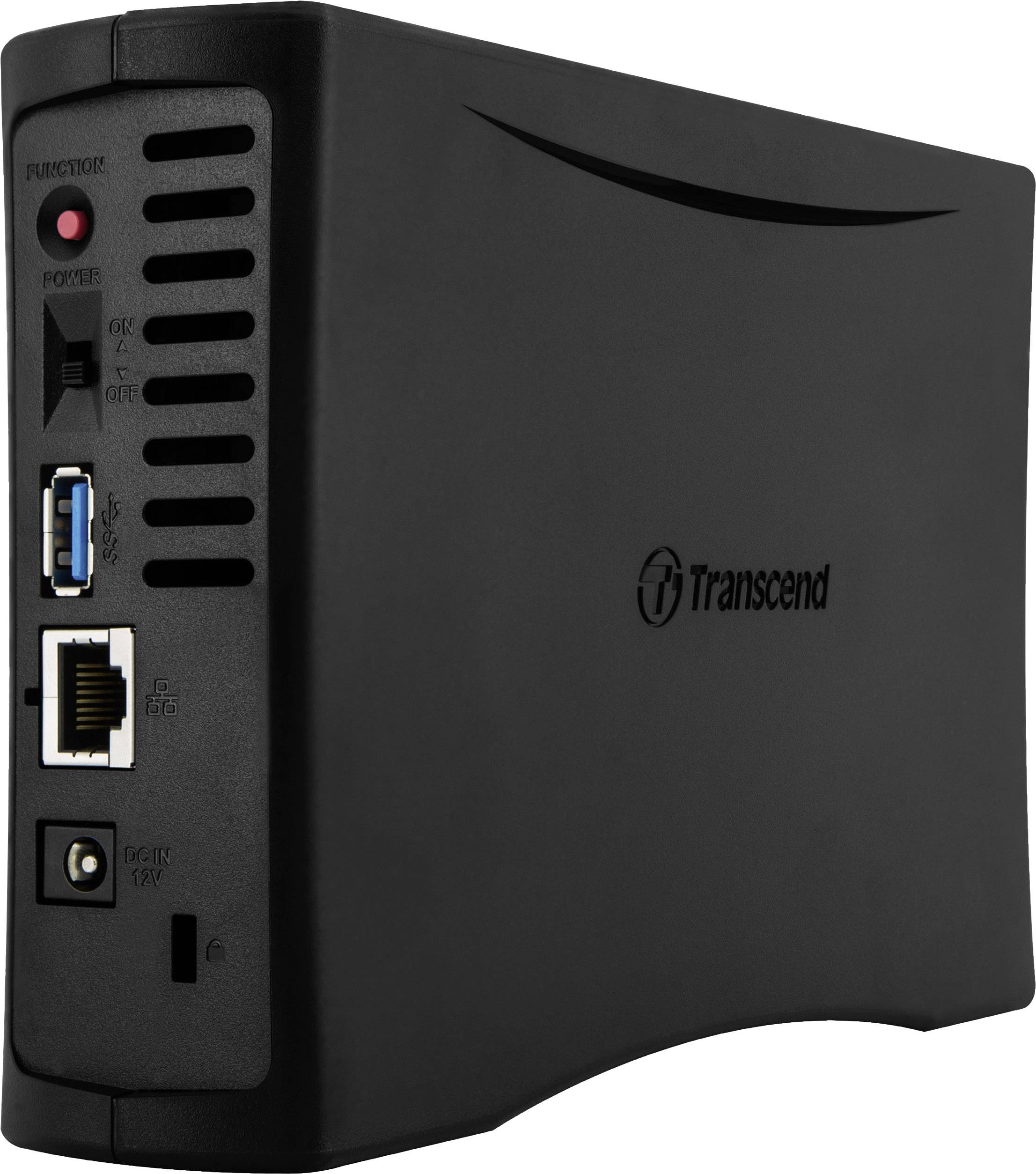 Transcend StoreJet Cloud 110 NAS-Server 4 TB 1 Bay TS4TSJC110N