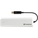 Transcend JetDrive™ 855 Mac 240GB Externe SSD Thunderbolt 3 Silber TS240GJDM855 Transcend JetDrive™ 855 Mac 240GB Externe SSD Thunderbolt 3 Silber TS240GJDM855
