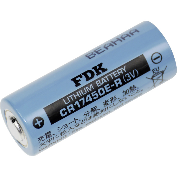 FDK CR17450ER Spezial-Batterie 17450hochstromfähig, hochtemperaturfähig, tieftemperaturfähig Lithium 3V 2400 mAh 1St.