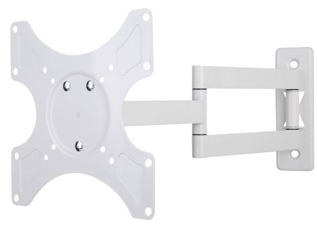 TECHly - Klammer - für Flachbildschirm - weiß - Bildschirmgröße: 48-94 cm (19"-37")