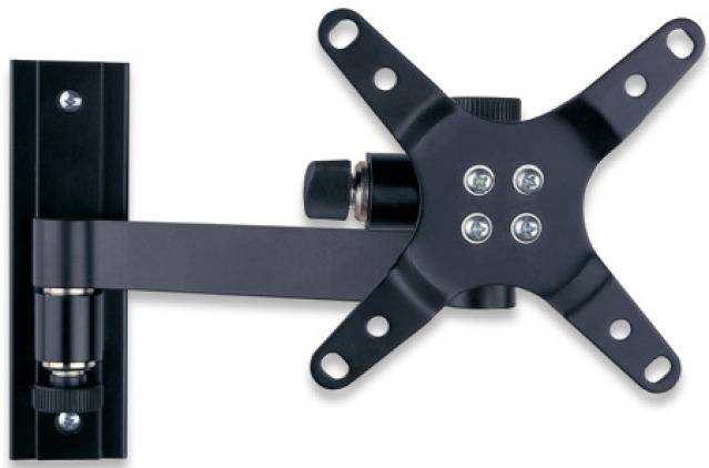 TECHly ICA-LCD-105BK TV-Wandhalterung 33,0 cm (13") - 76,2 cm (30") Neigbar, Schwenkbar
