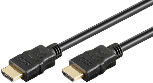TECHly HDMI Anschlusskabel 3.00 m Schwarz ICOC-HDMI-4-030 HDMI-Kabel
