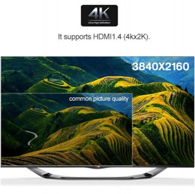 TECHly IDATA-HDMI2-4K8 8 Port HDMI-Splitter 3840 x 2160 Pixel Schwarz