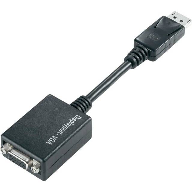 TECHly IADAP-DSP-250 DisplayPort / VGA Adapter [1x DisplayPort Stecker - 1x VGA-Buchse] Schwarz