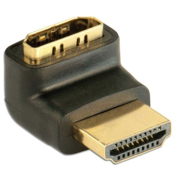 TECHly IADAP-HDMI-L HDMI Adapter [1x HDMI-Stecker - 1x HDMI-Buchse] Schwarz
