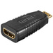 TECHly IADAP-HDMI-MC HDMI Adapter [1x HDMI-Stecker C Mini - 1x HDMI-Buchse] Schwarz