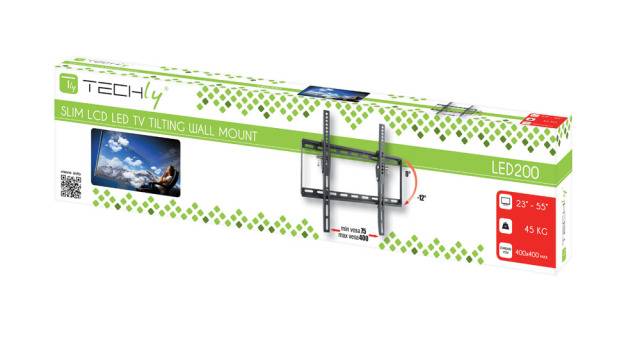 TECHly ICA-PLB-161M TV-Wandhalterung 58,4 cm (23") - 139,7 cm (55") Neigbar