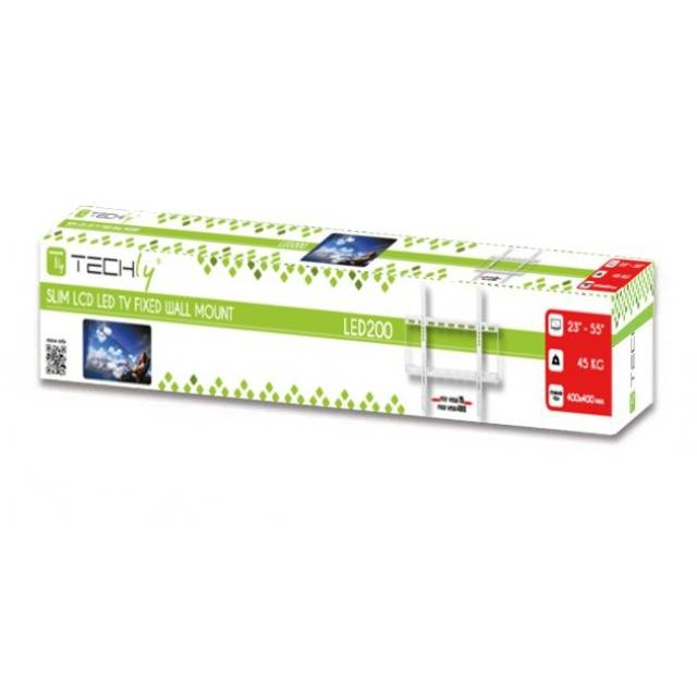 TECHly ICA-PLB-162MW TV-Wandhalterung 58,4 cm (23") - 139,7 cm (55") Starr Integrierte Wasserwaage