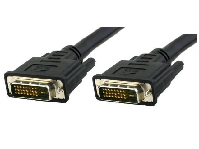 TECHly DVI Anschlusskabel 3.00 m Schwarz ICOC-DVI-8130 DVI-Kabel