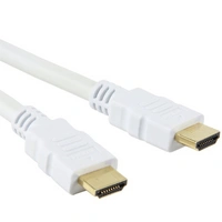 TECHly HDMI Anschlusskabel 5.00 m Weiß ICOC-HDMI-4-050WH HDMI-Kabel TECHly HDMI Anschlusskabel 5.00 m Weiß ICOC-HDMI-4-050WH HDMI-Kabel
