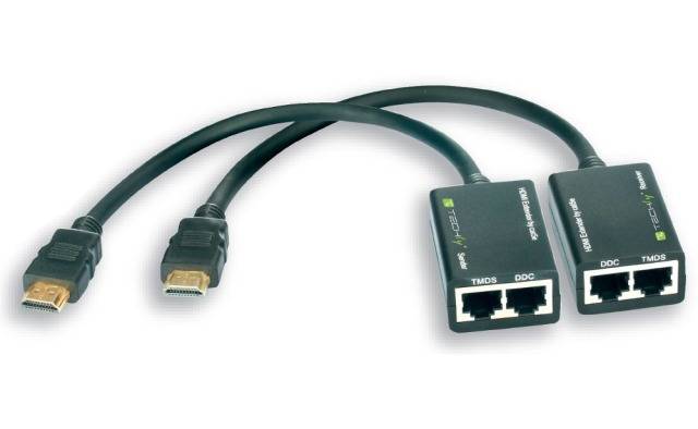 TECHly IDATA-EXT-E30D HDMI® Extender (Verlängerung) über Netzwerkkabel RJ45 30 m