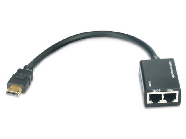 Techly IDATA EXT-E30D - Erweiterung für Video/Audio