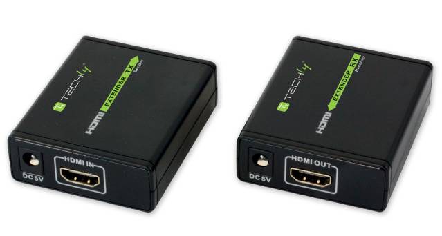 TECHly IDATA-EXT-E70 HDMI® Extender (Verlängerung) über Netzwerkkabel RJ45 60 m