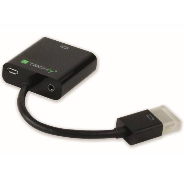 TECHly AV Konverter IDATA-HDMI-VGA2AU [HDMI - VGA]
