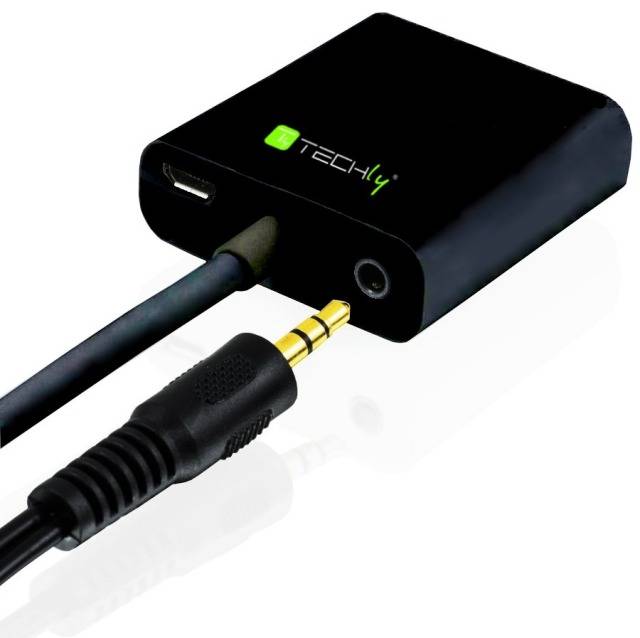 TECHly AV Konverter IDATA-HDMI-VGA2AU [HDMI - VGA]