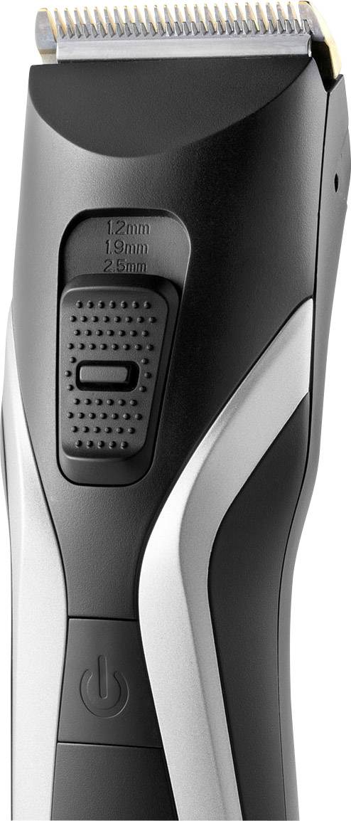 Grundig MC 8840 Haarschneider, Bartschneider abwaschbar Schwarz, Silber