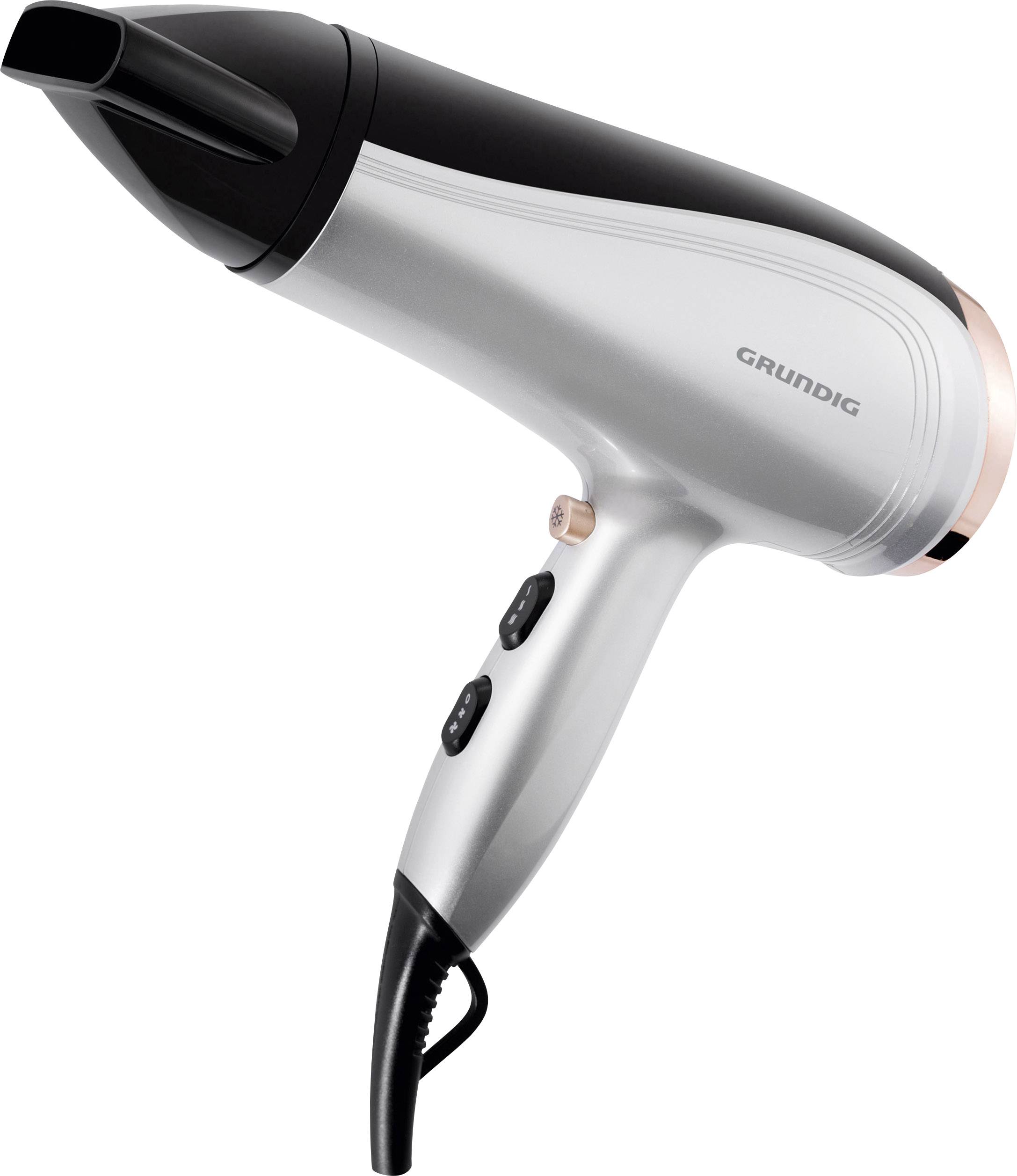 Grundig HD 4880 Haartrockner Rot, Gold, Schwarz, Silber