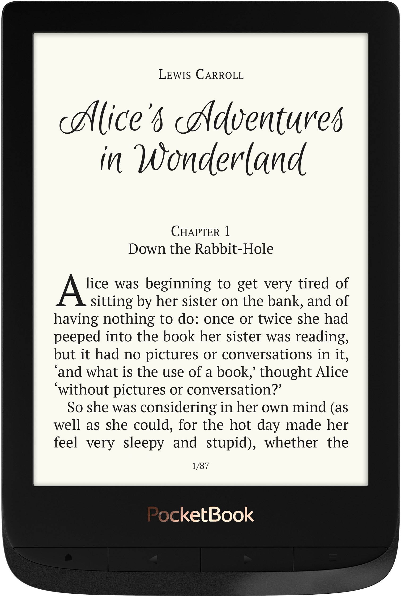 PocketBook Touch Lux 4 eBook-Reader 15.2 cm (6.0 Zoll) Schwarz