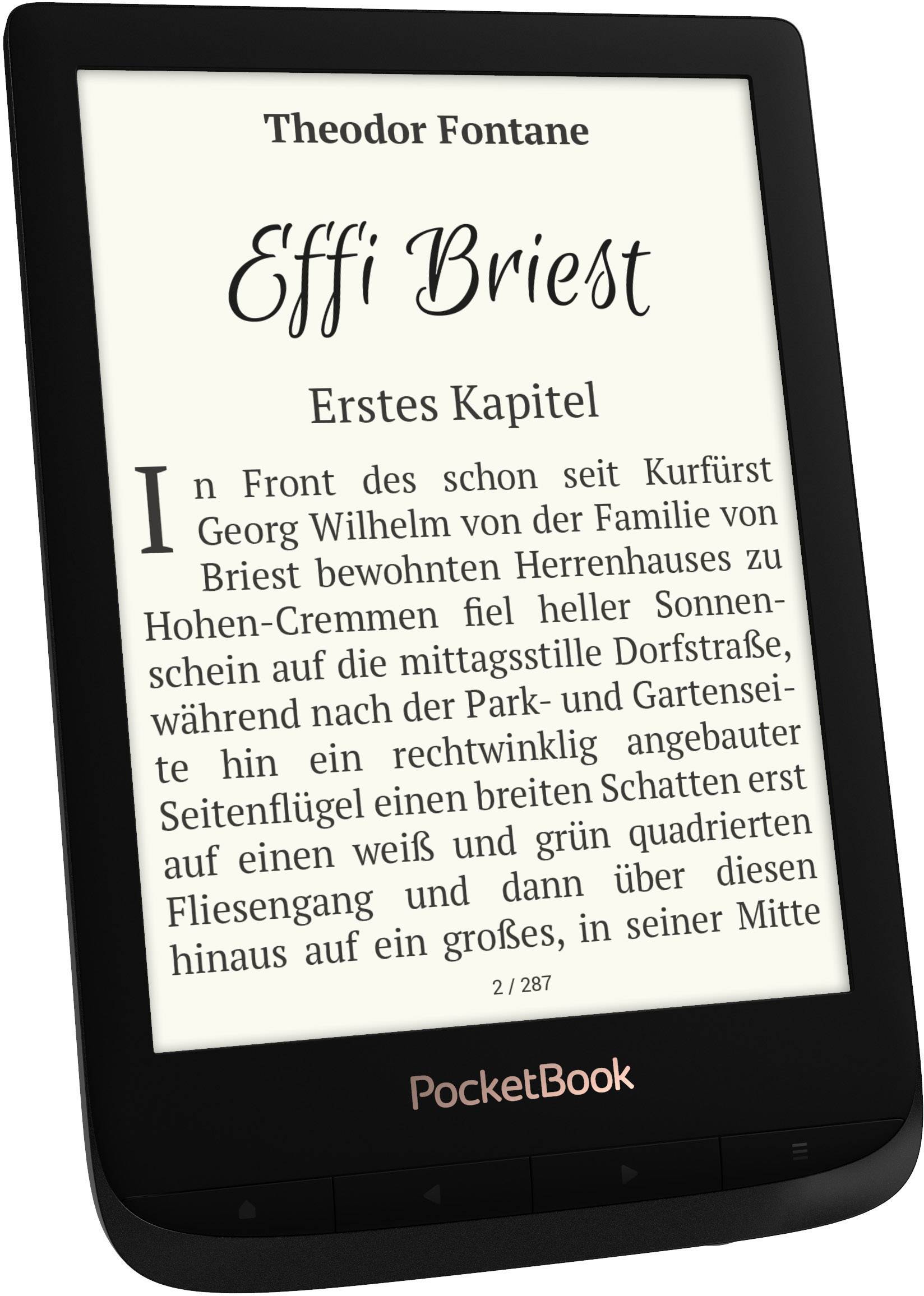 PocketBook Touch Lux 4 eBook-Reader 15.2 cm (6.0 Zoll) Schwarz