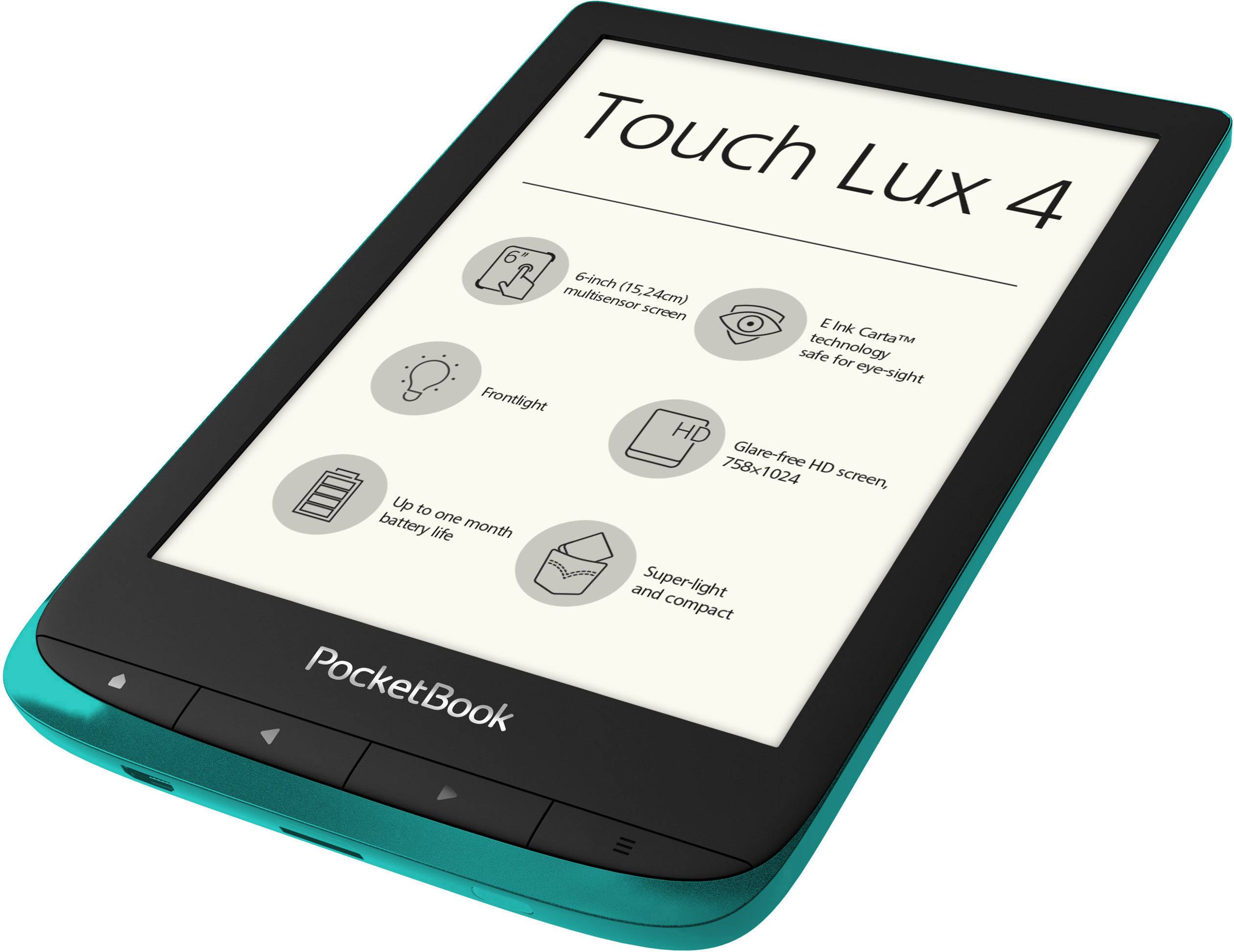 PocketBook Touch Lux 4 eBook-Reader 15.2cm (6.0 Zoll) Emerald