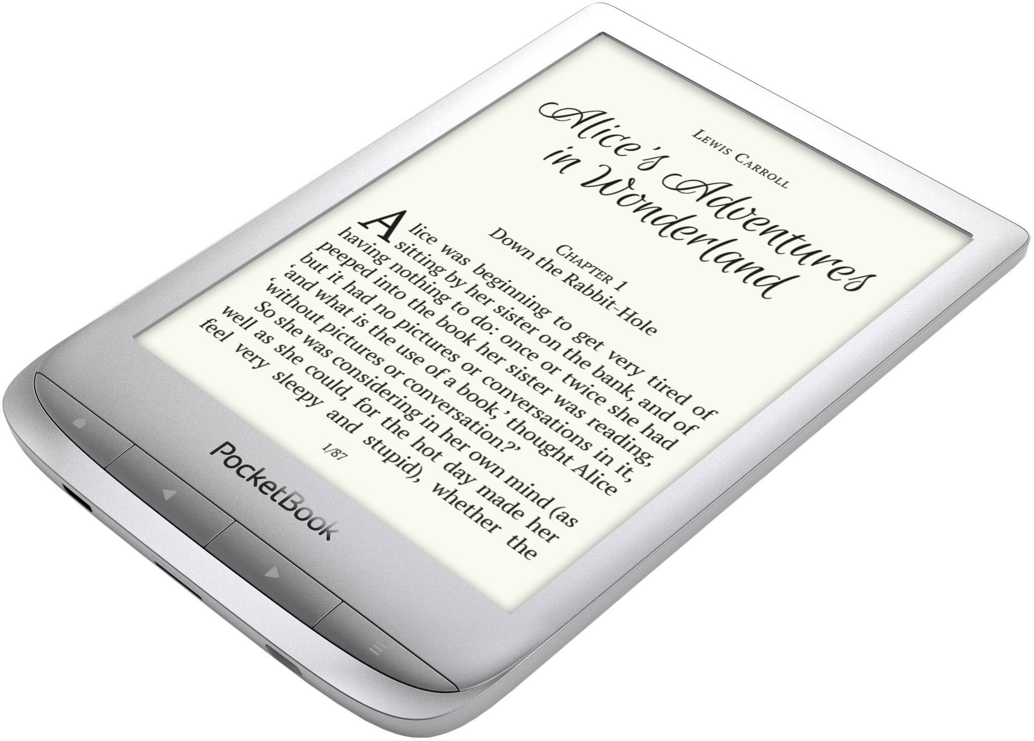 PocketBook Touch Lux 4 eBook-Reader 15.2cm (6.0 Zoll) Silber