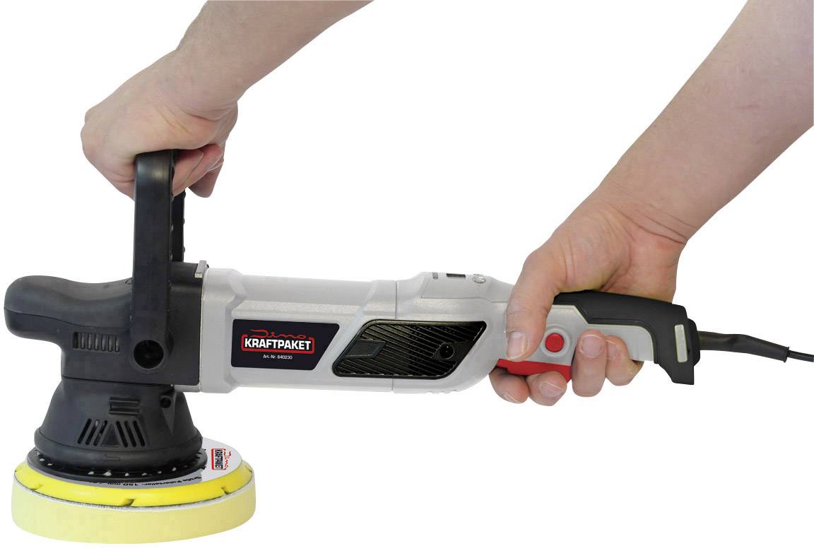 Dino KRAFTPAKET Exzenter 15mm 950 W 640229 Exzenterpoliermaschine 230 V 950 W 1500 - 4800 U/min 150 mm